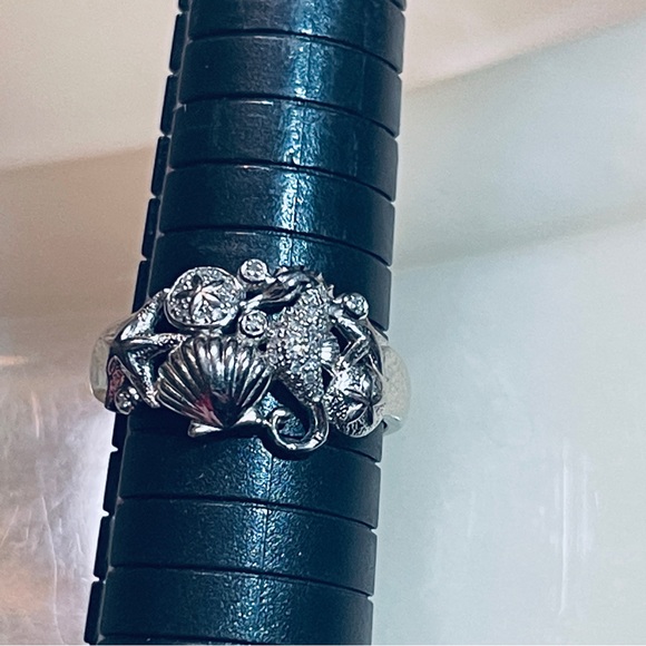 ⚓️Gorgeous 925 Sterling Silver Ross & Simons “Ocean” Ring! - Picture 16 of 16